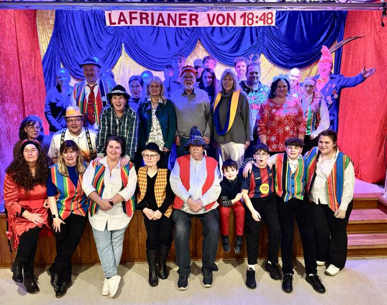 Lafrianer in Sexau feiern 1×11-Jahre-Jubiläum & 60. Lafrischoppen