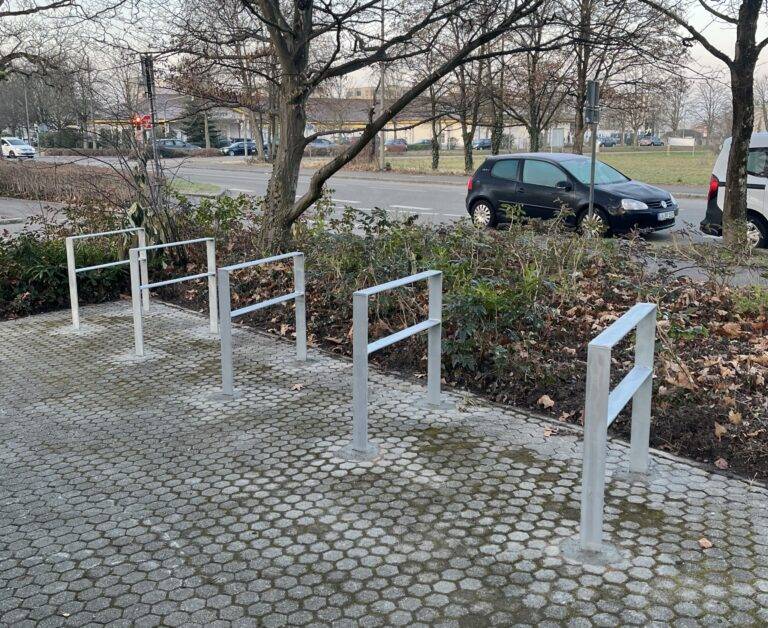 Neue Fahrradbügel erhöhen Radkomfort in Weil am Rhein