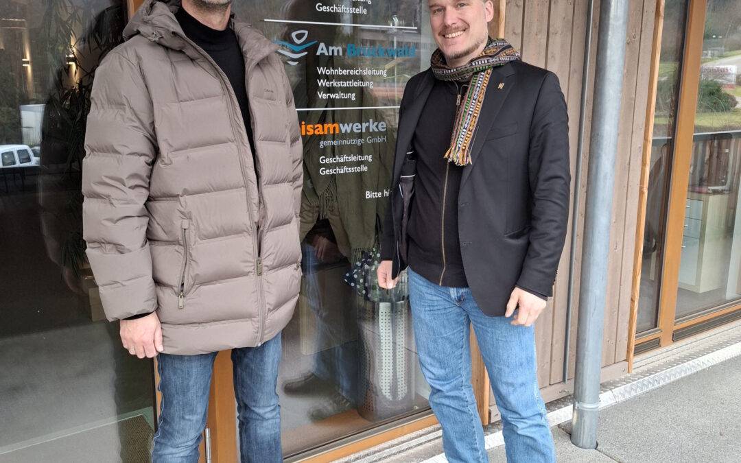 Inklusion im Fokus: Rüdiger Tonojan besucht Bruckwald in Waldkirch