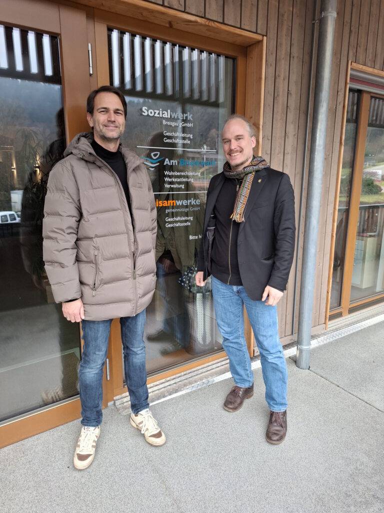 Inklusion im Fokus: Rüdiger Tonojan besucht Bruckwald in Waldkirch