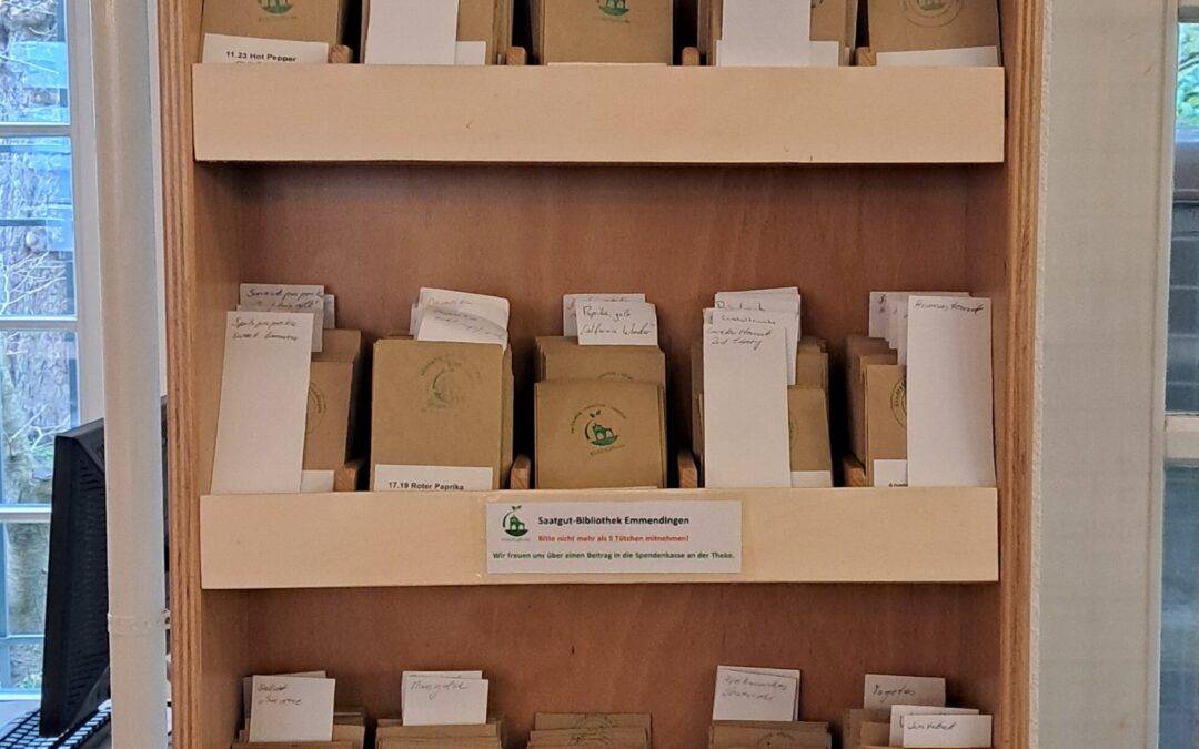Saatgut-Bibliothek in Emmendingen feiert 5-jähriges Bestehen