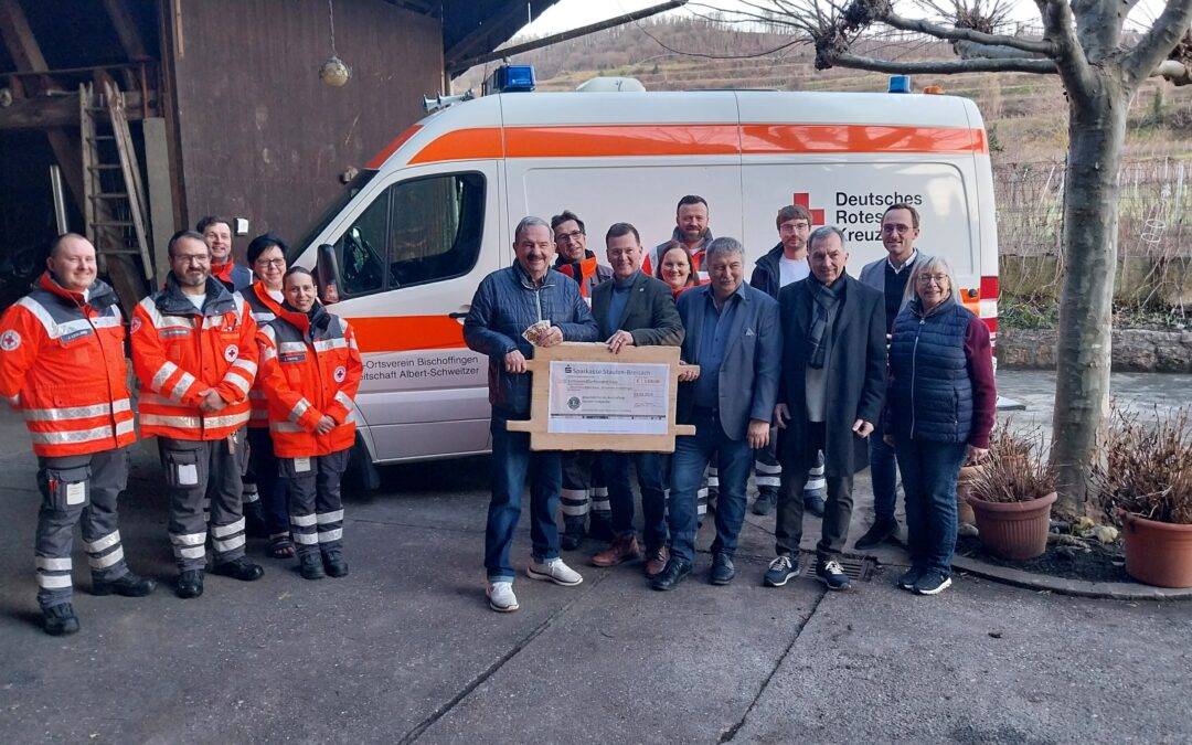 DRK Vogtsburg-Bischoffingen funkt jetzt digital dank Spendenaktion