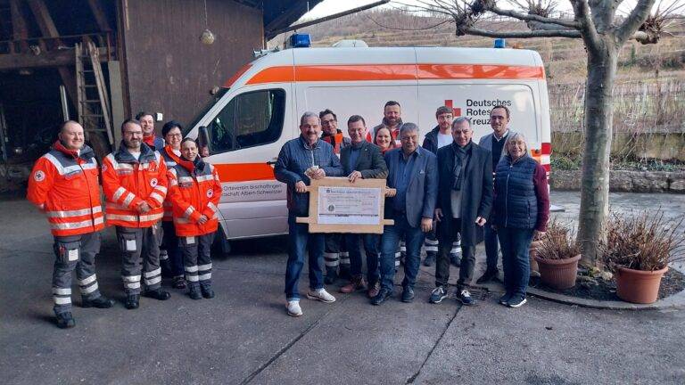 DRK Vogtsburg-Bischoffingen funkt jetzt digital dank Spendenaktion