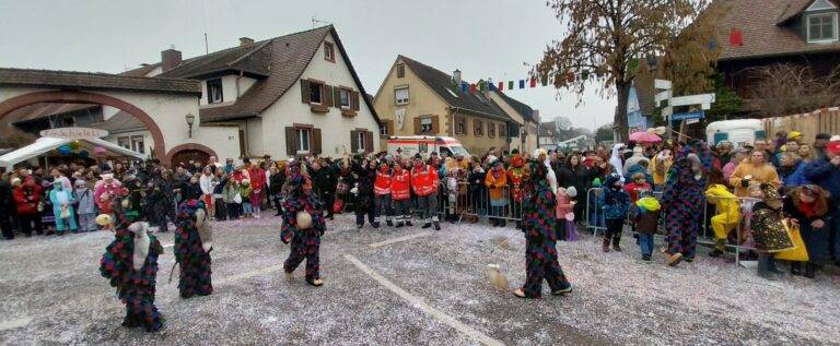 Fasnachtsumzug in Merdingen: Weniger DRK-Einsätze