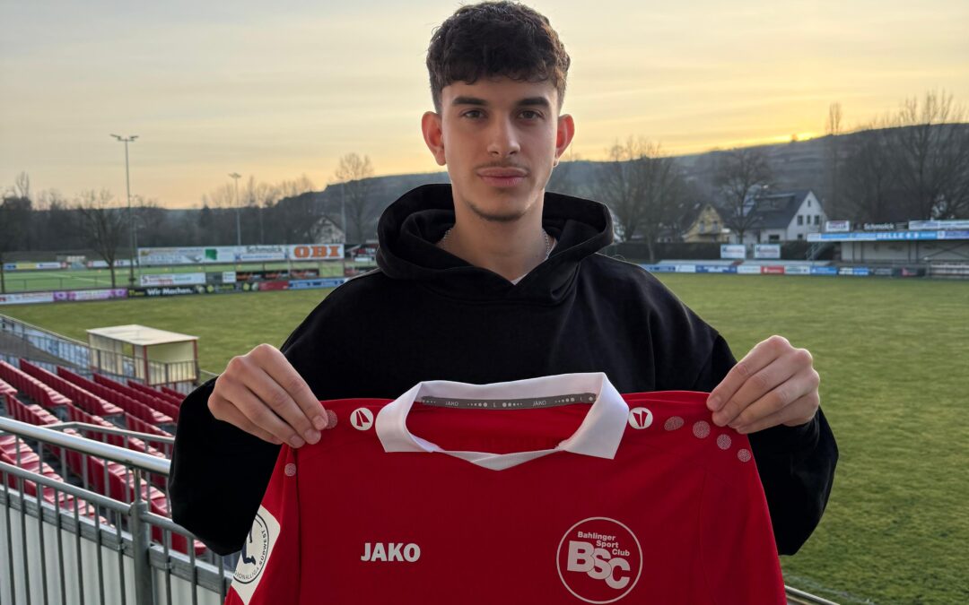 Edis Redzic verstärkt den Bahlinger SC im Mittelfeld