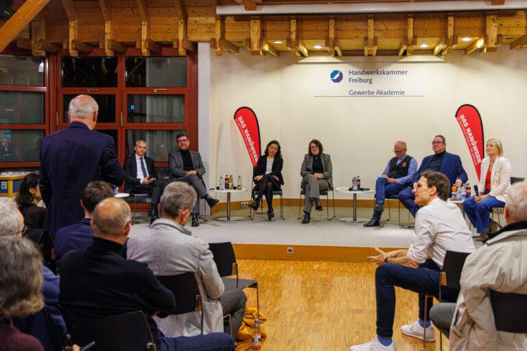 Wahlarena der Wirtschaft in Freiburg: Wirtschaftspolitik & Standortfragen