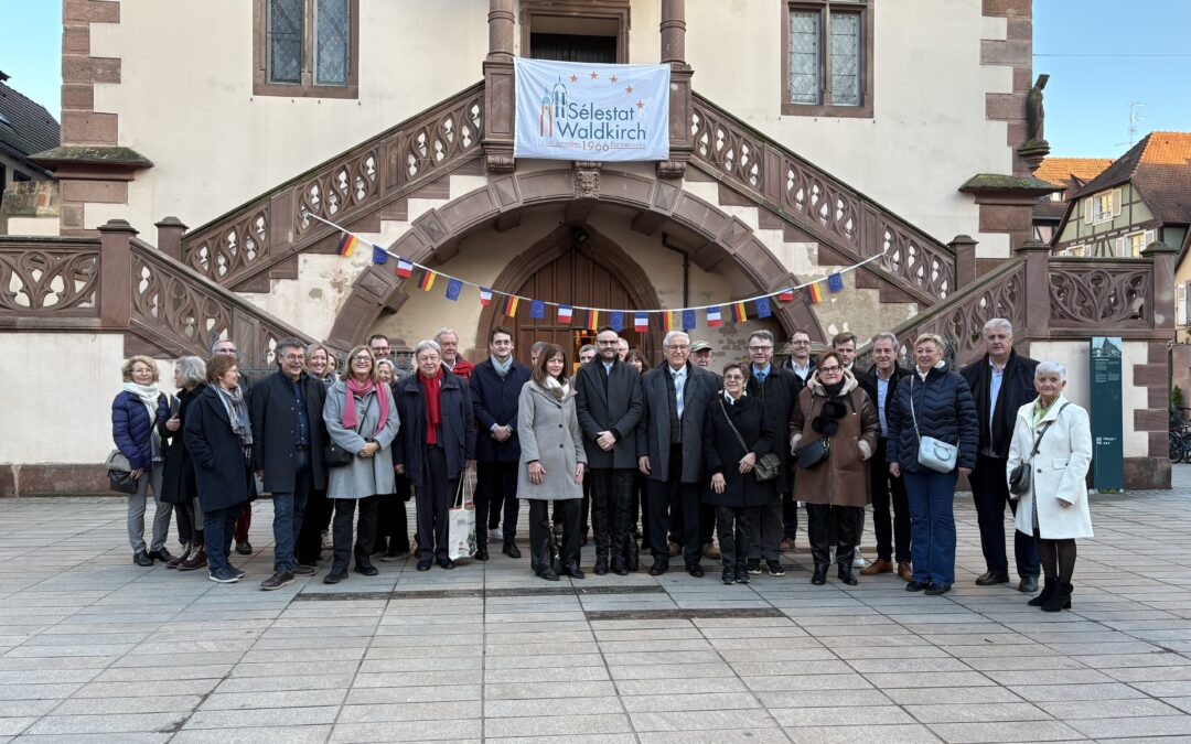 Waldkirch und Sélestat feiern 60 Jahre Städtepartnerschaft