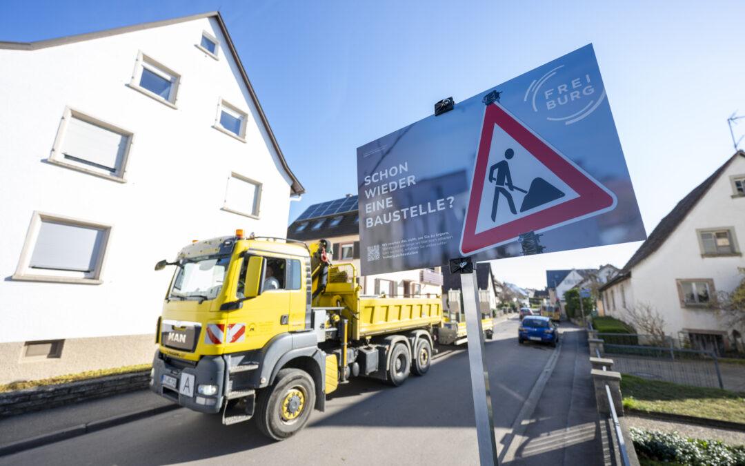 Neue Baustellenkarte für Freiburg jetzt online