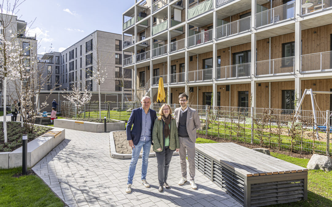 Freiburg: 76 geförderte Wohnungen im Güterbahnareal fertig