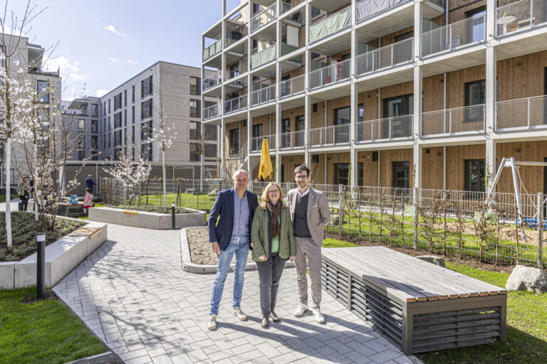 Freiburg: 76 geförderte Wohnungen im Güterbahnareal fertig