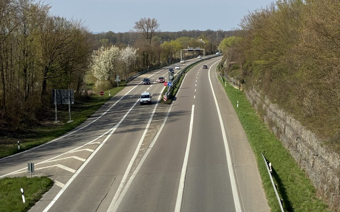 B3-Sanierung zwischen Schallstadt & Freiburg: Sperrung ab 7. April