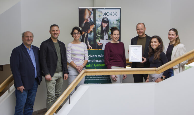 Landratsamt Lörrach erhält Zertifikat „Gesundes Unternehmen“