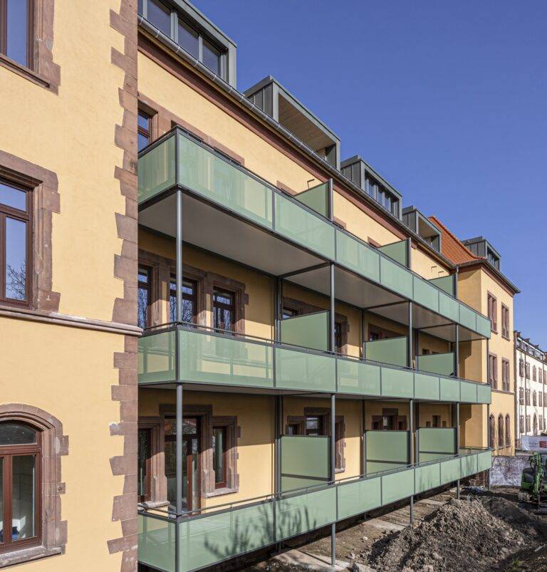 Sanierung Breisacher Hof in Freiburg: 56 Wohnungen modernisiert