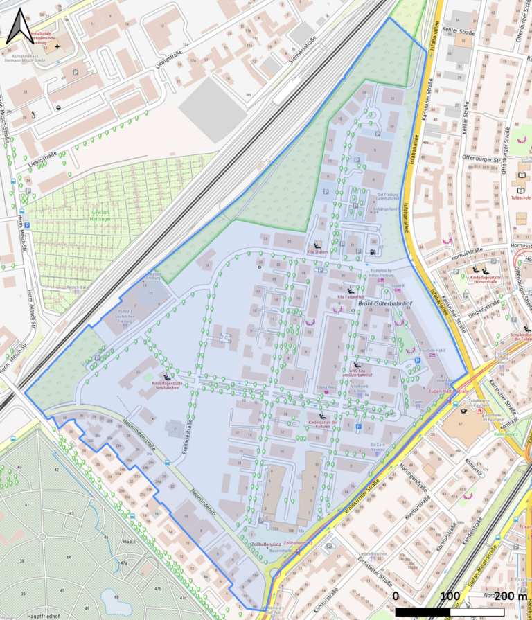 Freiburg: Bewohnerparken im Güterbahnhofquartier ab 24. März
