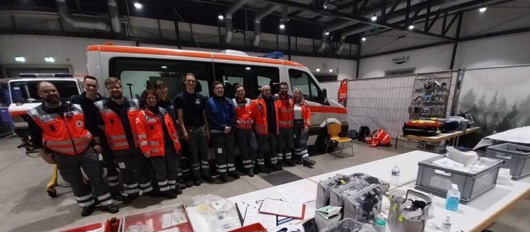 DRK Freiburg bei Kraftclub-Konzert im Einsatz