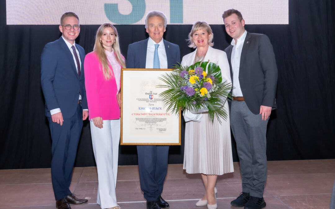 Rust: Europa-Park-Inhaber Jürgen Mack ist neuer Ehrenbürger