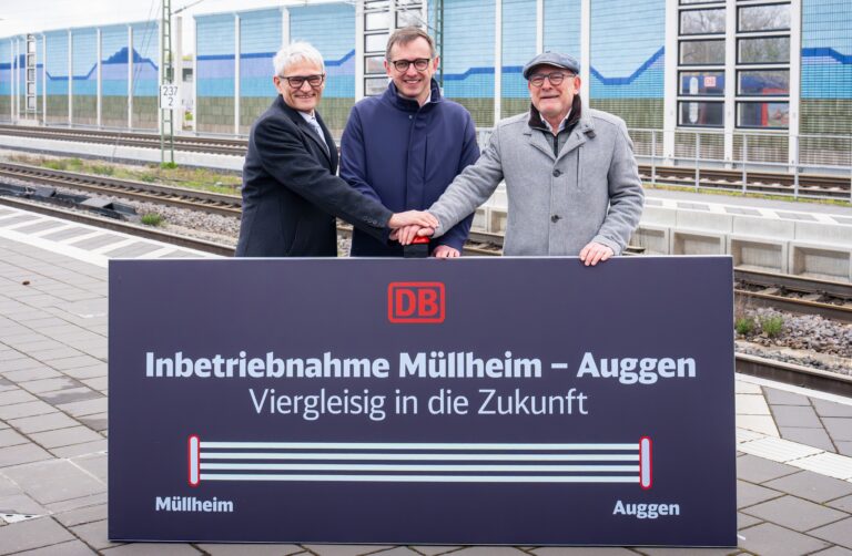 Rheintalbahn: Ausbau bei Müllheim & Auggen fertig