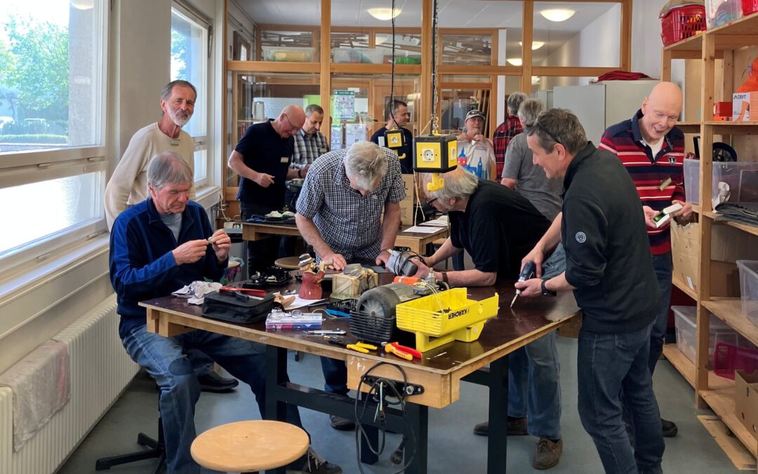 Das Repair-Café in Denzlingen feiert drei Jahre Erfolg