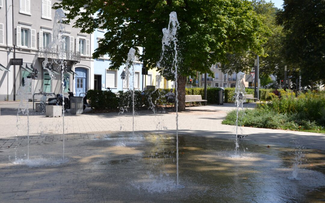 In Lörrach beginnt die Brunnensaison für dieses Jahr