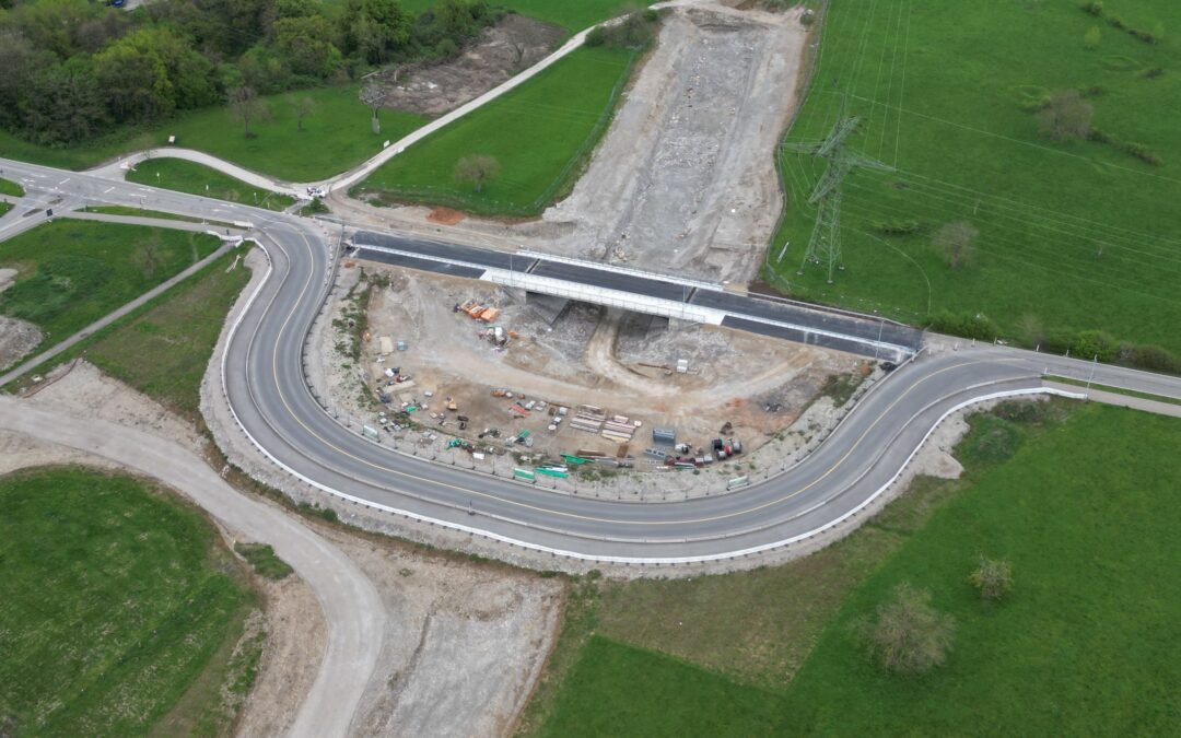 Neue Brücke bei Ortsumfahrung Wyhlen wird freigegeben