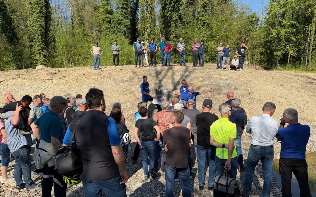 Polder Wyhl/Weisweil: Großes Interesse an Tag der offenen Baustelle
