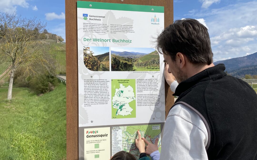 Wein- & Obstgenussweg in Waldkirch-Buchholz: Eröffnung am 10. Mai