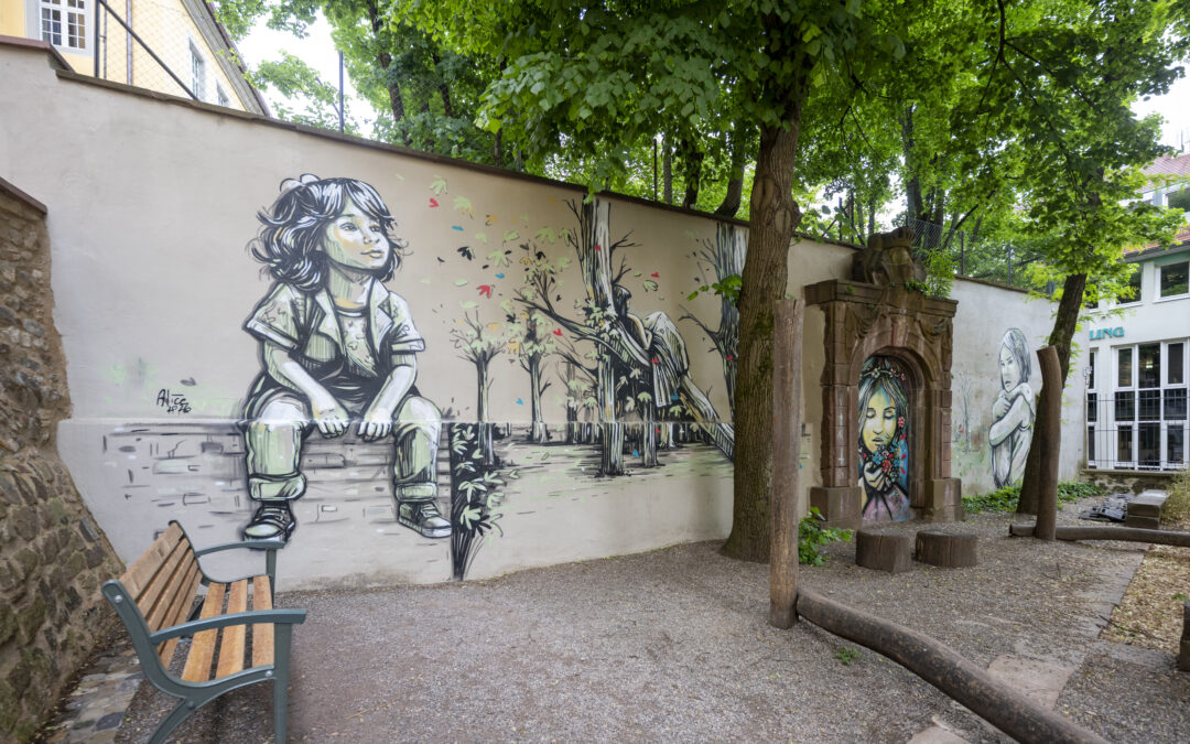 Der Augustiner-Spielplatz in Freiburg wurde saniert