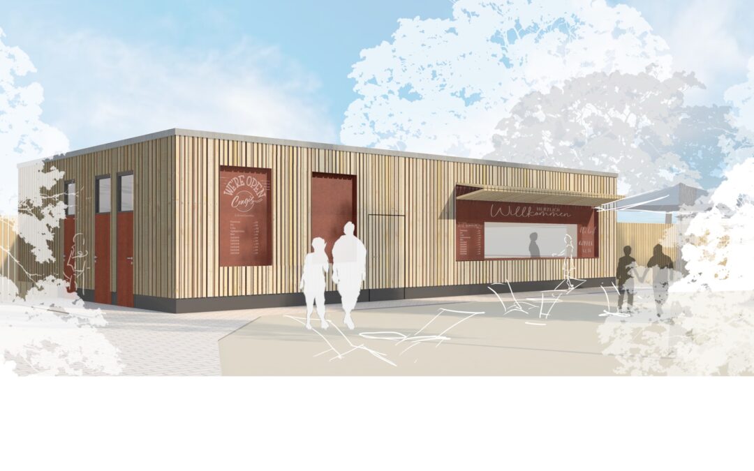 Neue Strandbar West in Freiburg: Baustart am Westbad