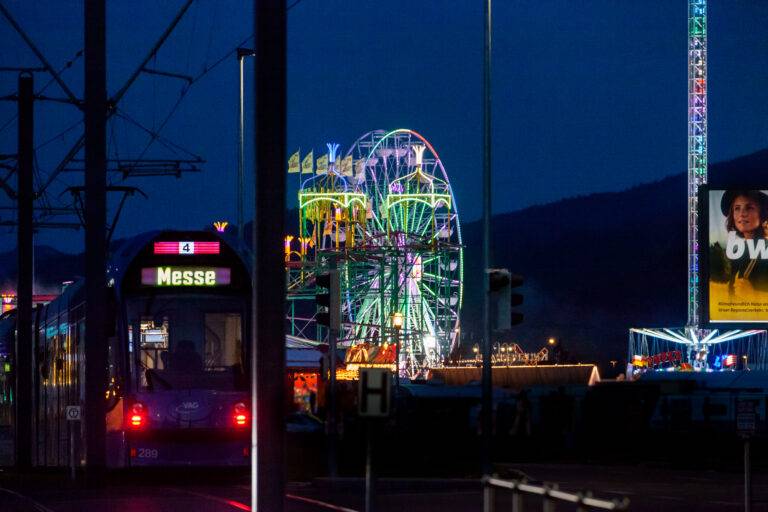 Mehr Straßenbahnen zur Freiburger Frühjahrsmess ab 14. Mai