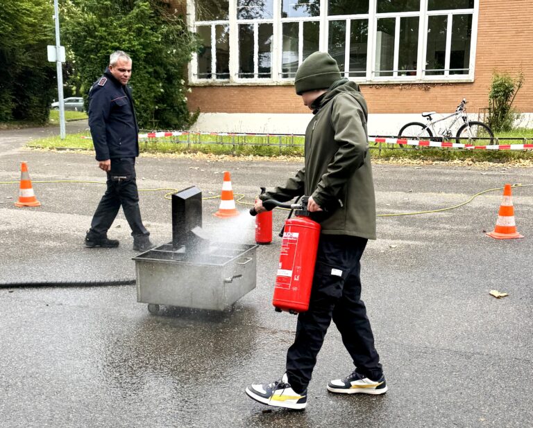 Katastrophenschutztag am Kant-Gymnasium Weil am Rhein