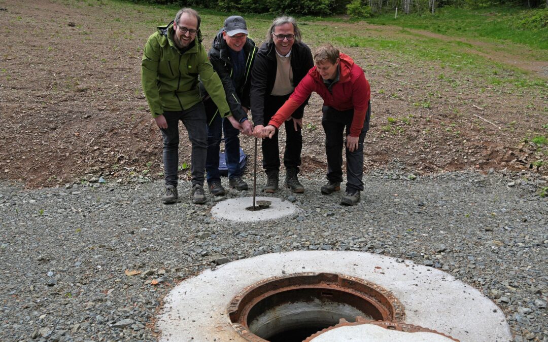 Schönenberg: Neue Weidewasserleitung am Belchen vorgestellt