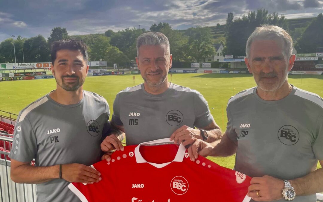 Bahlinger SC verlängert mit Marco Schneider und seinem Trainerteam