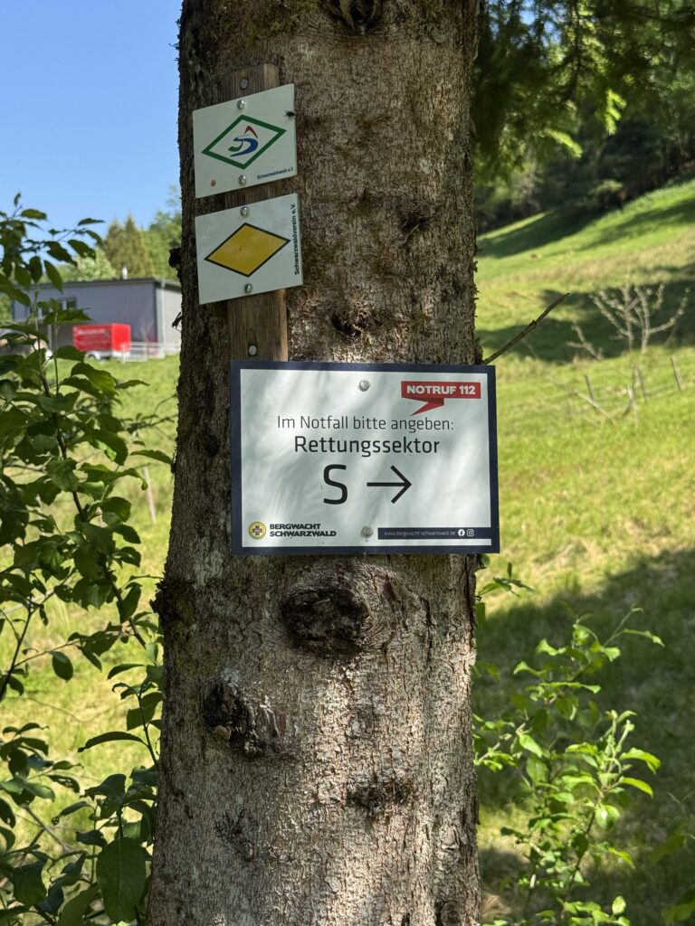 Todtmoos: Neue Rettungsschilder für Schluchtensteig & Albsteig