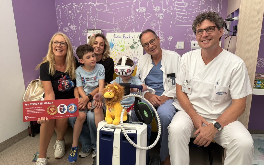 VR-Brille hilft herzkranken Kindern in Freiburg