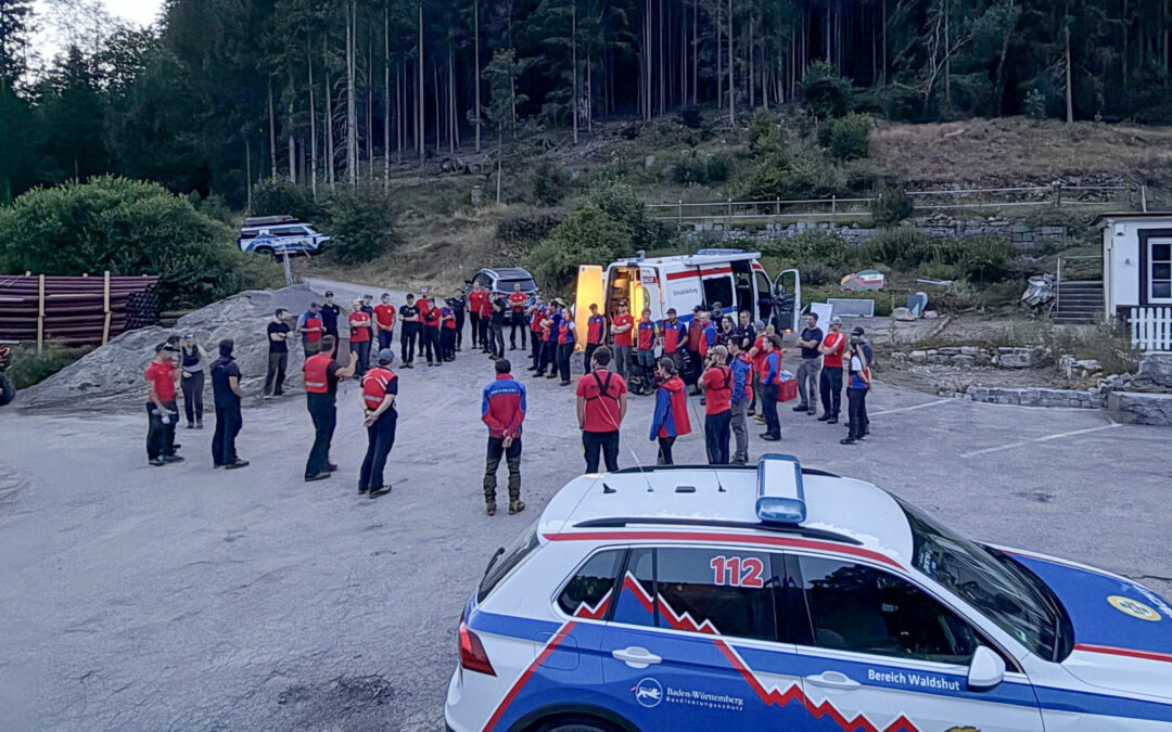 27 Einsätze: Bergwacht Schwarzwald hatte arbeitsreiches Wochenende