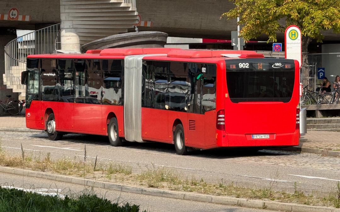 Bus-Umleitungen in Freiburg und Gundelfingen am Wochenende