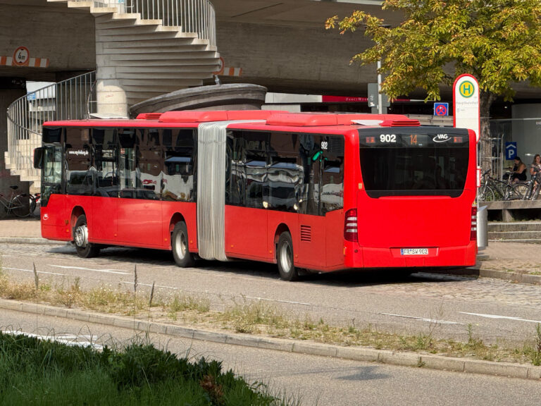Bus-Umleitungen in Freiburg und Gundelfingen am Wochenende