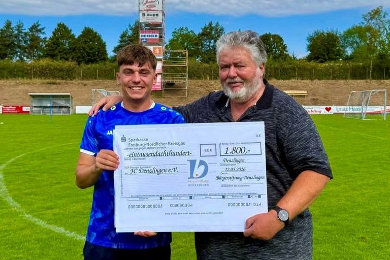 Denzlingen: 1.800 Euro für Fußball-Austausch mit Saint-Cyr-sur-Mer