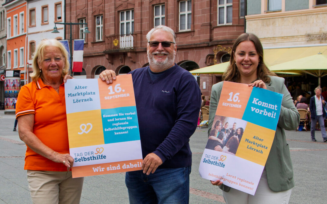 Lörrach: Selbsthilfeangebote informieren am Mittwoch auf Marktplatz