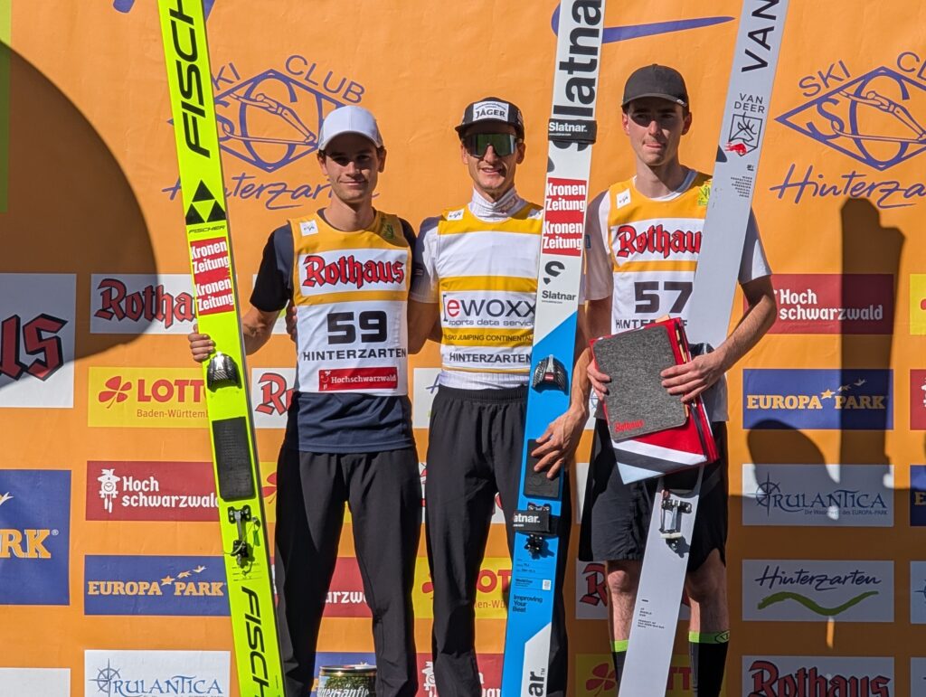 Hinterzarten: Clemens Aigner gewinnt beide COC-Springen