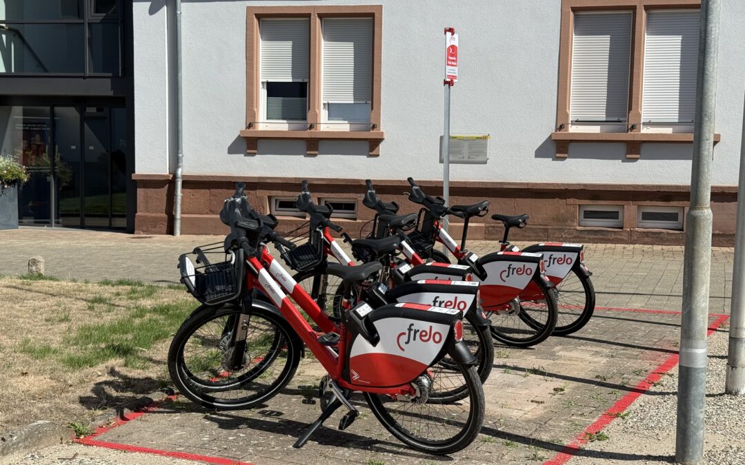 Sexau hat eine neue Frelo-Station direkt am Rathaus