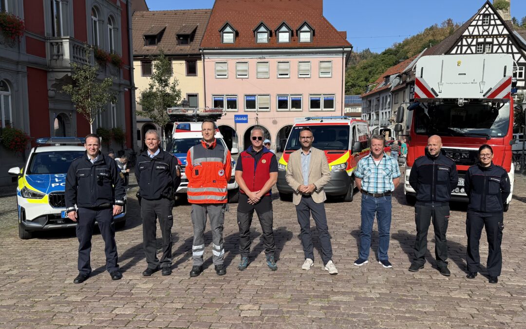 So war es beim Warntag in Waldkirch: Sirenen & Einsatzkräfte