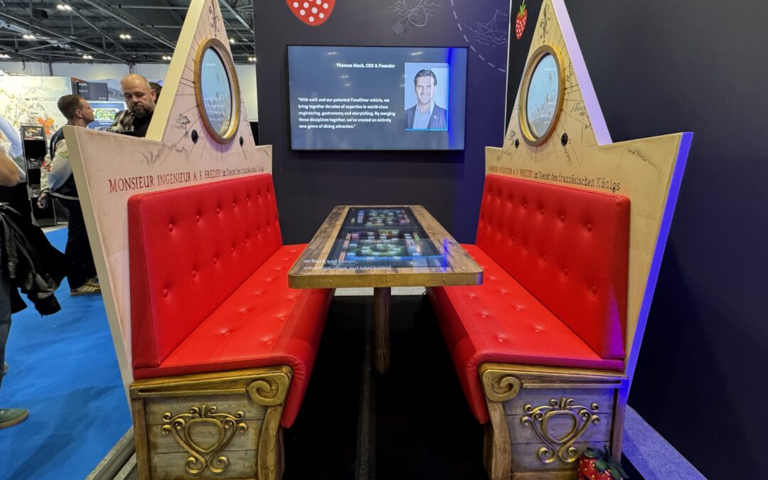 Rust: MACK entwickelt fahrenden Restaurant-Tisch mit eatX