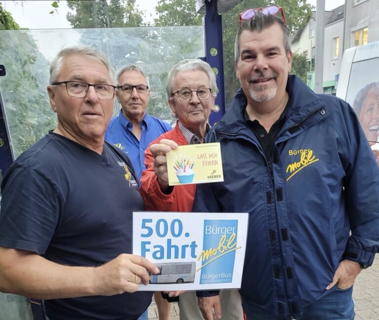 Bad Krozingen: Bürgerbusfahrer schafft 500 Fahrten