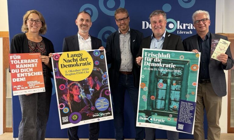 Lörrach feiert Tag der Demokratie mit Norbert Lammert am 19. September