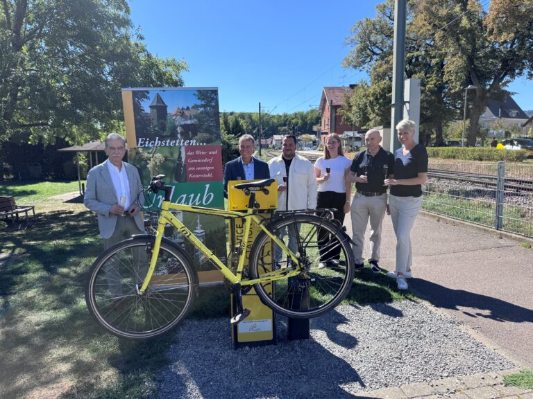Eichstetten: Neue Radservice-Station am Bahnhof