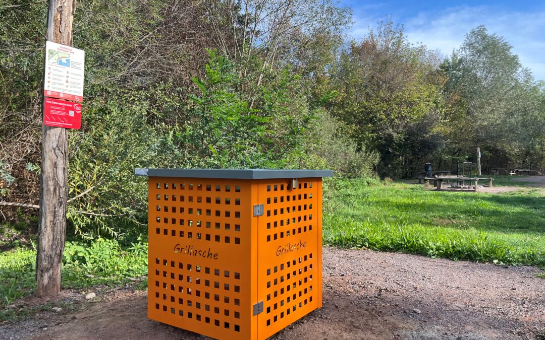 Freiburg: Neue Grillzone am Opfinger See eröffnet