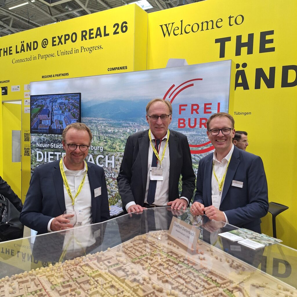 Freiburg will 2027 wieder zur Immobilienmesse EXPO REAL nach München