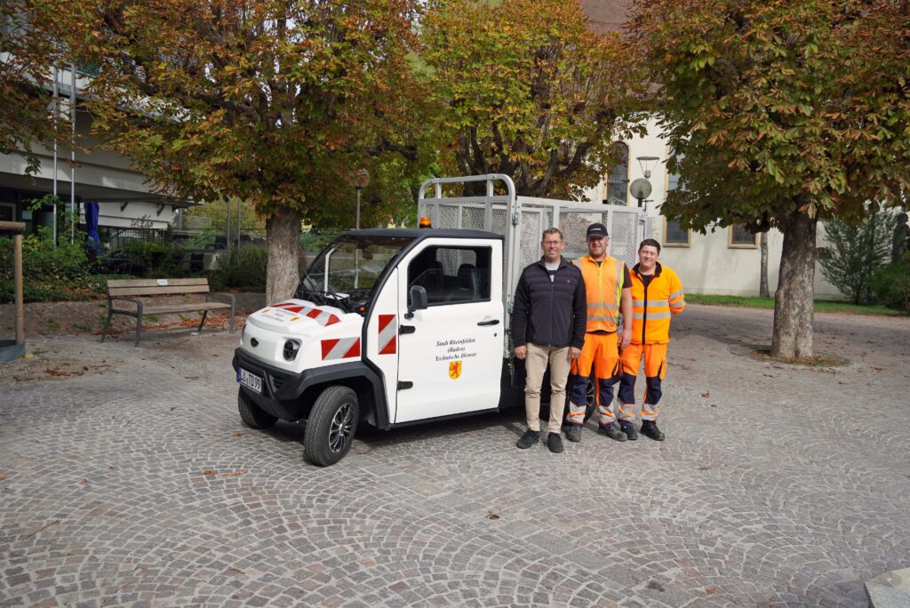 Rheinfelden: Stadt setzt erstes E-Arbeitsfahrzeug ein