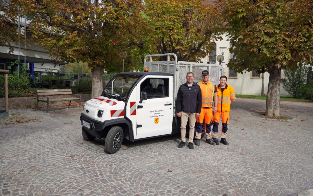 Rheinfelden: Stadt setzt erstes E-Arbeitsfahrzeug ein